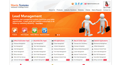 Desktop Screenshot of mavinsystems.com